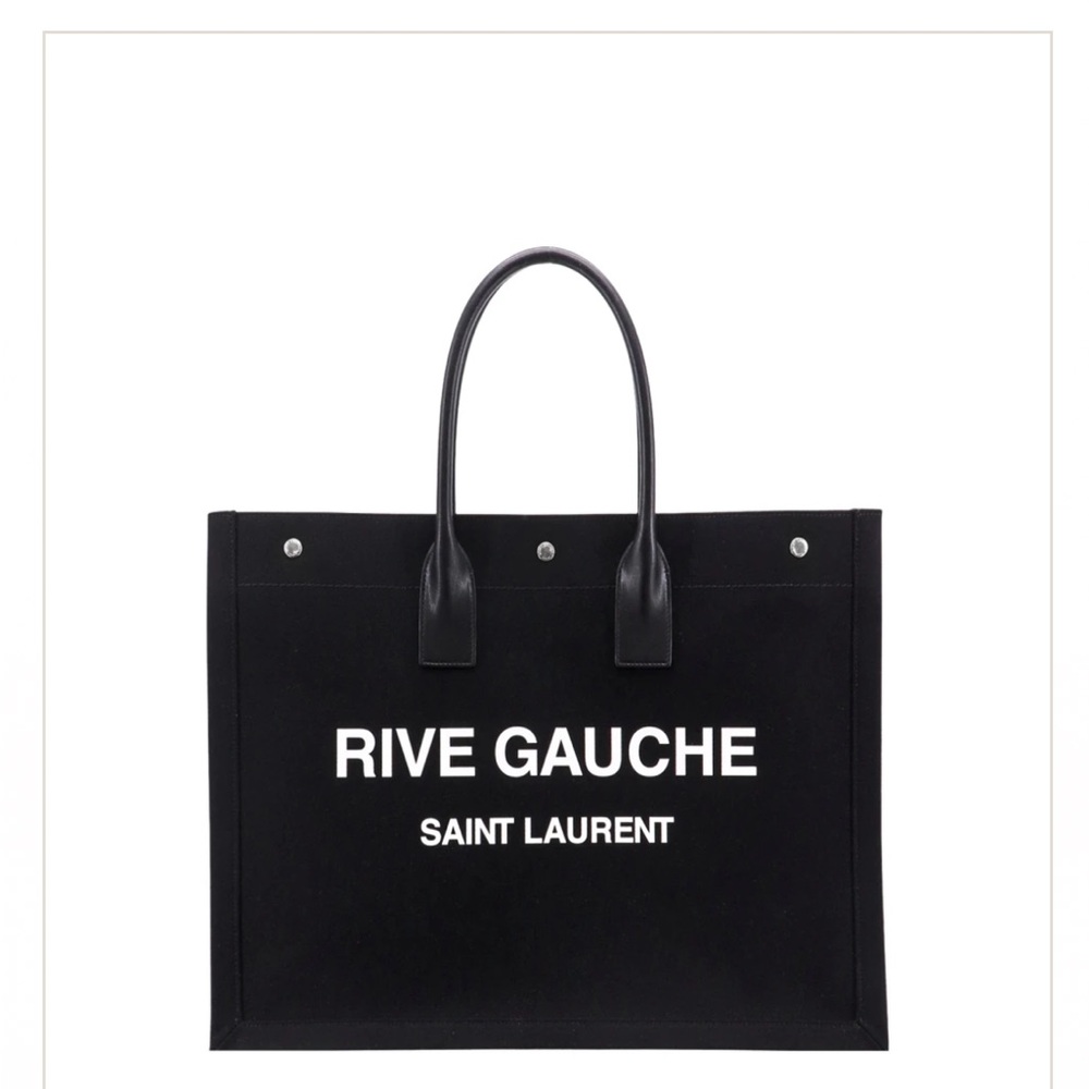 SAINT LAURENT Rive Gauche Black Tote